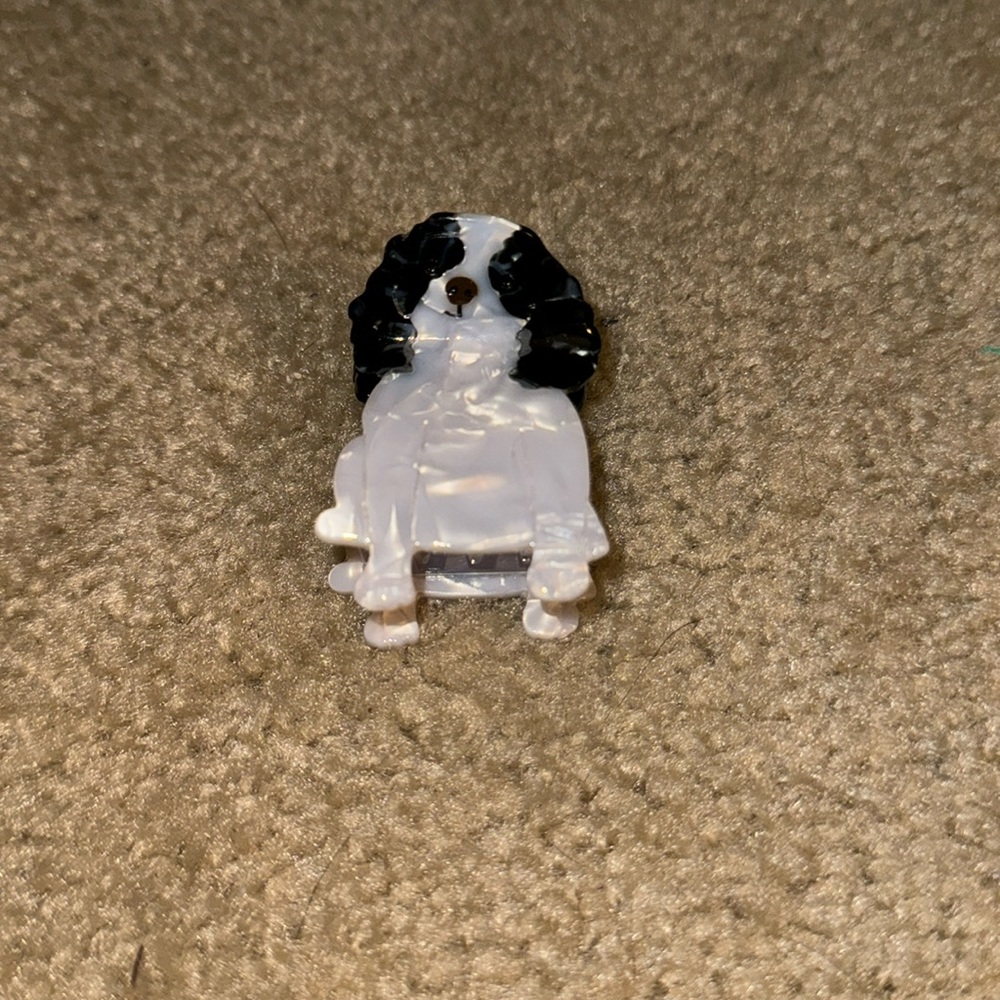 King Charles Cavalier Dog Hair Clip brand new